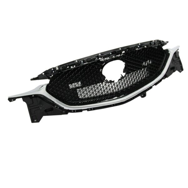 Grille Mazda Cx5 2017-2021 Ptd Black Mesh With Lower Chrome Moulding , MA1200215 - Image 3