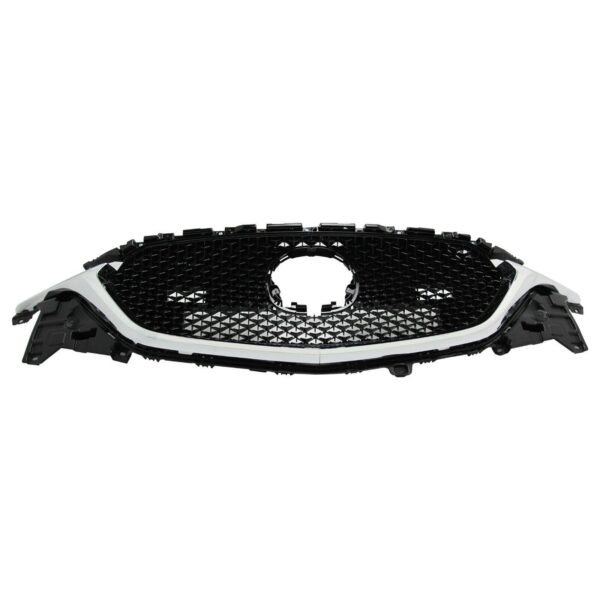 Grille Mazda Cx5 2017-2021 Ptd Black Mesh With Lower Chrome Moulding , MA1200215 - Image 4