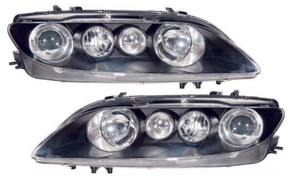 Head Lamp Driver Side Mazda 6 2006-2007 With Turbo Hid High Quality , MA2502137 - Image 3