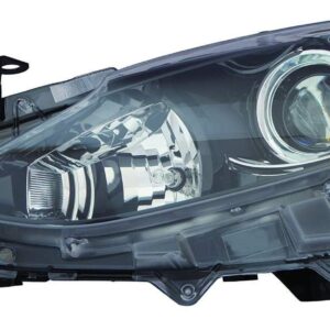 Head Lamp Driver Side Mazda Mazda 3 2014-2016 Halogen Capa , Ma2502144C - Hunt Parts