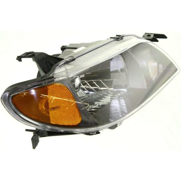 Head Lamp Passenger Side Mazda Protege 2001-2003 Metal Coat Bezel High Quality , MA2503120 - Image 3