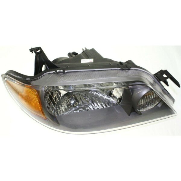 Head Lamp Passenger Side Mazda Protege 2001-2003 Metal Coat Bezel High Quality , MA2503120 - Image 5