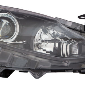 Head Lamp Passenger Side Mazda Mazda 3 2014-2016 Halogen Capa , Ma2503144C - Hunt Parts