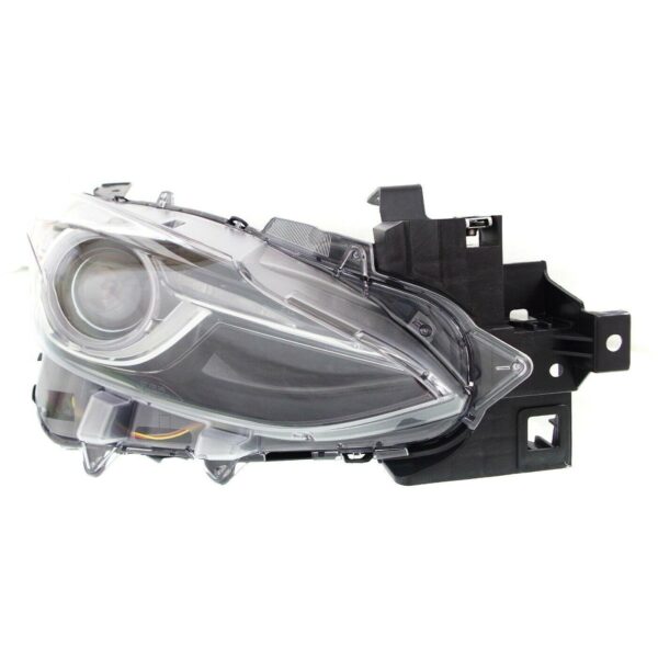 Head Lamp Passenger Side Mazda 3 Sport 2014-2018 Hid Without Auto Level Sedan/ Hatchback High Quality , MA2503145 - Image 2