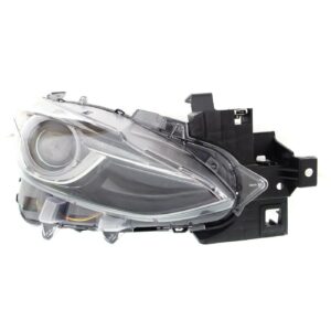 Head Lamp Passenger Side Mazda Mazda 3 2014-2018 Hid Without Auto Level Sedan /Hatchback Capa , Ma2503145C - Hunt Parts
