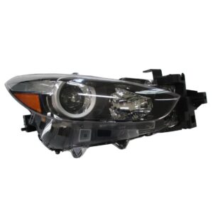 Head Lamp Passenger Side Mazda 3 Sport 2017-2018 Halogen Japan Built High Quality , MA2503149