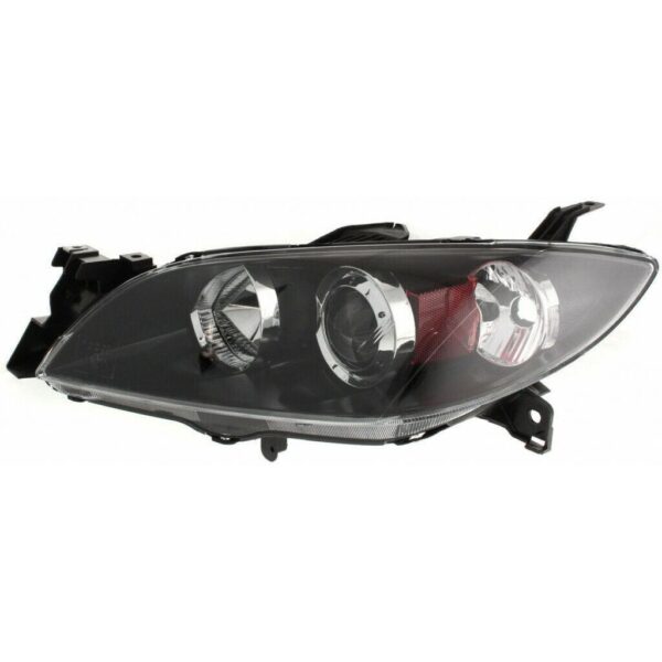 Head Lamp Driver Side Mazda 3 2004-2009 Sedan High Quality , MA2518108 - Image 5