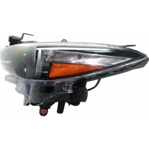 Head Lamp Driver Side Mazda 3 2017-2018 Halogen Mexico Built Economy Quality , MA2518175U