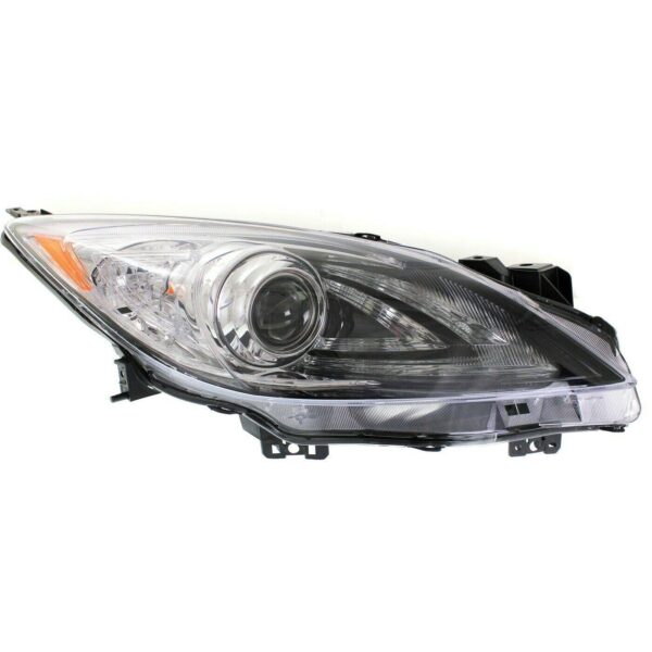 Head Lamp Passenger Side Mazda 3 2010-2013 Hid Without Auto Level Control With Drl High Quality , MA2519149 - Image 4