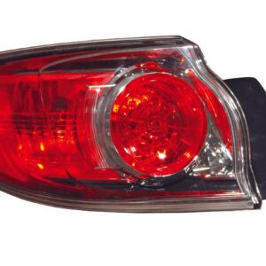 Tail Lamp Driver Side Mazda 3 Sport 2010-2013 Without Led Standard Hatchback High Quality , MA2800147