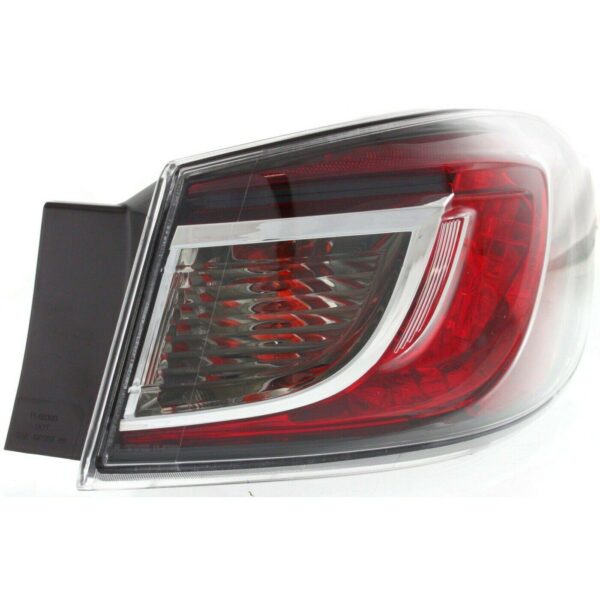 Tail Lamp Passenger Side Mazda 3 2010-2013 Without Led Sedan High Quality , MA2801144 - Image 3