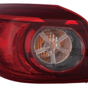 Tail Lamp Driver Side Mazda 3 2014-2018 Hatchback Bulb Type Japan Built High Quality , MA2804115