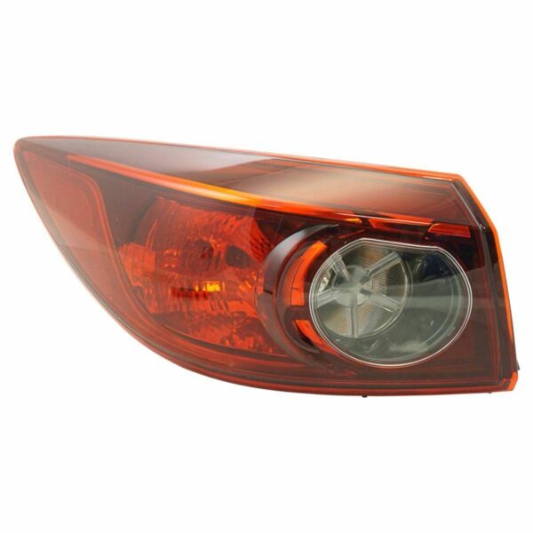 Tail Lamp Driver Side Mazda 3 2014-2018 Sedan Bulb Type Japan Built High Quality , MA2804117 - Image 5