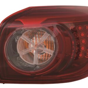 Tail Lamp Passenger Side Mazda Mazda 3 2014-2018 Led Japan Built Hatchback Capa , Ma2805116C - Hunt Parts