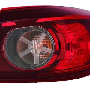 Tail Lamp Passenger Side Mazda 3 2014-2018 Sedan Bulb Type Japan Built High Quality , MA2805117