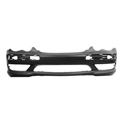Bumper Front Mercedes C230 2003-2007 Primed Sedan/Coupe With Avante With Amg Without Headlamp Washers , MB1000154