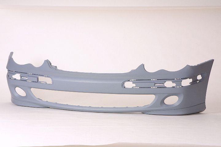 Bumper Front Mercedes C230 2005-2007 Primed Without Washer Without Amg Styling With Classic/Elegance Pkg , MB1000210