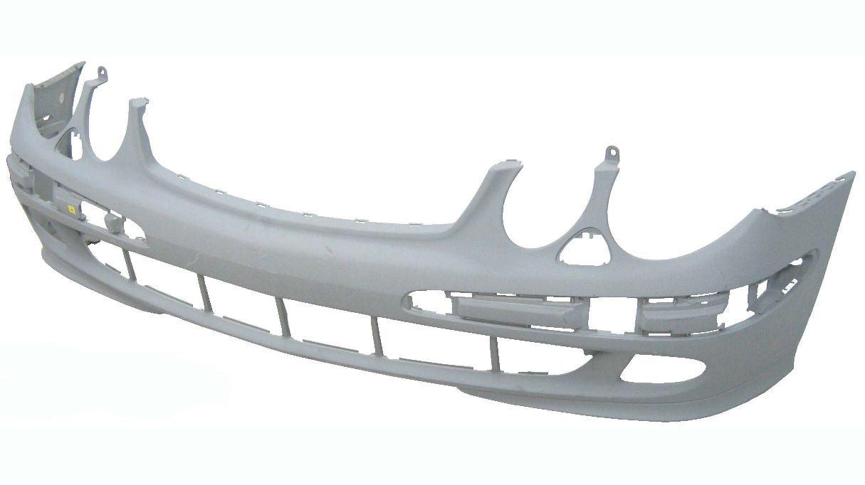 Bumper Front Mercedes E320 2003-2006 Primed-Gray With Appearance Pkg Sedan/Wgn , MB1000227