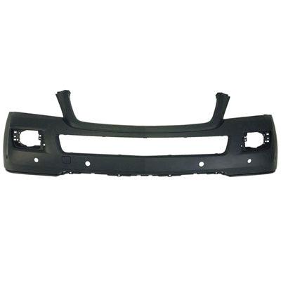 Bumper Front Mercedes Gl550 2008-2009 Primed With Sensor Without Headlamp Washer Hole Without Curve Lighting , MB1000257