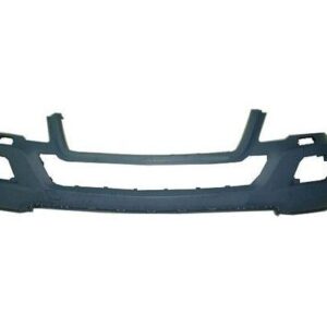 Bumper Front Mercedes Ml320 2009 Primed Without Sensor With Headlamp Washer Hole Without Sport Pkg , MB1000291