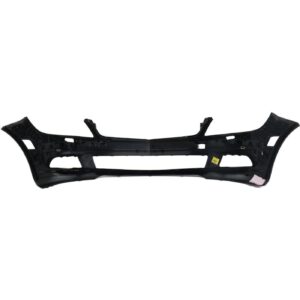 Bumper Front Mercedes C250 2010-2011 Primed Without Sensor With Headlamp Washer Without Amg Sport Pkg Capa , MB1000297C
