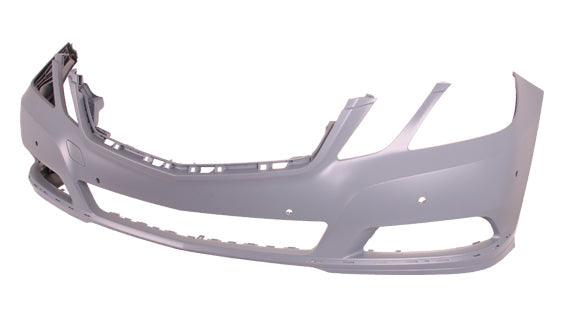 Bumper Front Mercedes E350 2010-2013 Primed With Sensor Without Headlamp Washer Hole Without Amg Sport Pkg Sedan/Wgn , MB1000311