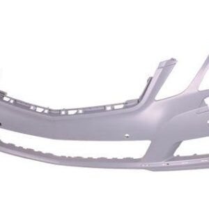 Bumper Front Mercedes E350 2010-2013 Primed With Sensor With Headlamp Washer Hole Without Amg Sport Pkg Sedan/Wgn , MB1000312