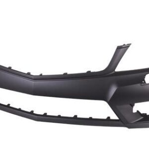 Bumper Front Mercedes C250 2012-2015 Primed Without Sensor With Headlamp Washer Hole With Amg Sport Pkg , MB1000357