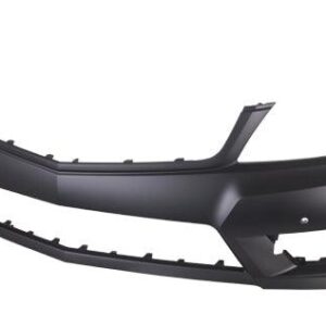 Bumper Front Mercedes C350 2012-2015 Primed With Sensor Without Headlamp Washer Hole With Amg Sport Pkg , MB1000359
