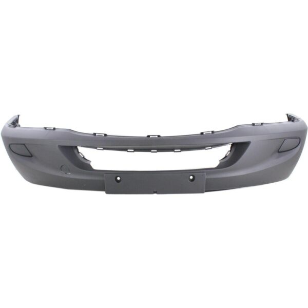 Bumper Front Mercedes Sprinter 2500 2010-2013 Textured Without Sensor Hole Without Fog Lamp Hole , MB1000390 - Image 2
