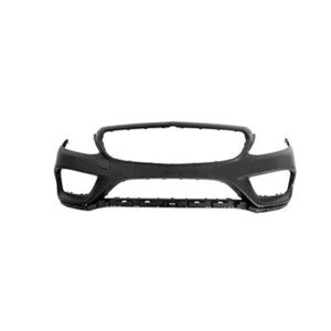 Bumper Front Mercedes C300 Convertible 2017-2018 Primed Sedan With Amg/Surd View Without Sensor , MB1000478
