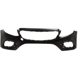 Bumper Front Mercedes E300 2017-2019 Primed Ptm Without Park Assist Sensor / Sprt Capa , Mb1000534C - Hunt Parts