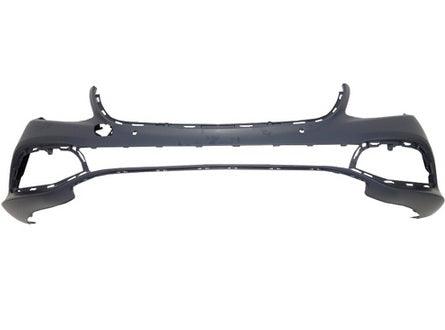 Bumper Front Mercedes E300 2017-2019 Primed Luxury Pkg With Sensors Capa , MB1000558C