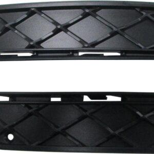 Grille Lower (Bezel) Driver Side Mercedes C350 2012-2015 With Amg Pkg Black , MB1038126