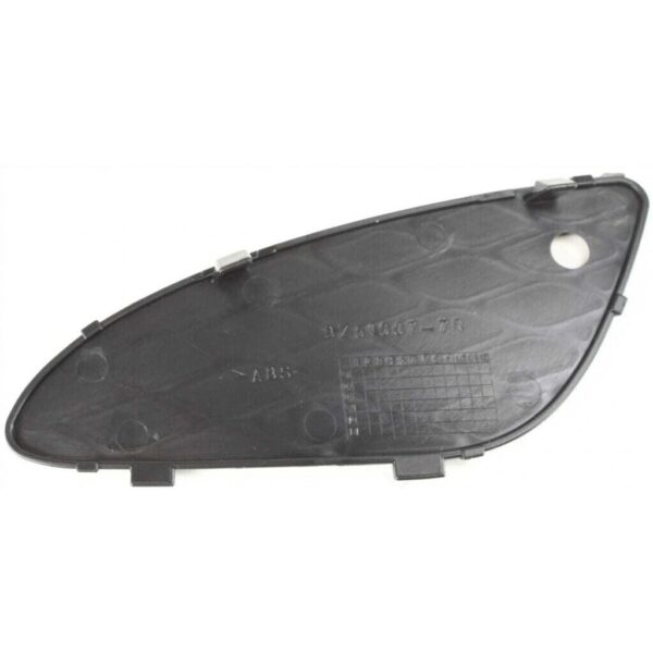 Grille Lower Outer Passenger Side Mercedes E500 2003-2006 Without Sprt Matt-Black , MB1039110 - Image 2