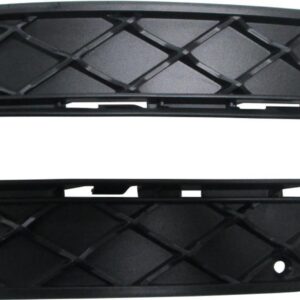 Grille Lower (Bezel) Passenger Side Mercedes C300 2012-2014 With Amg Pkg Black , MB1039126