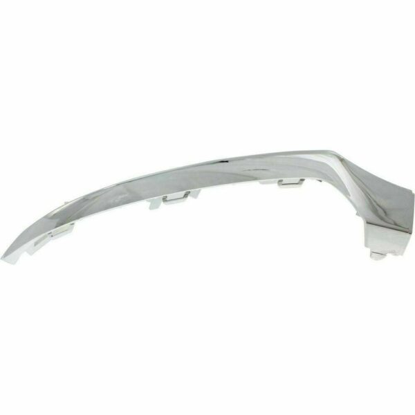 Bumper Moulding Front Driver Side Mercedes C400 2015 With Amg Pkg Chrome , MB1046121 - Image 2