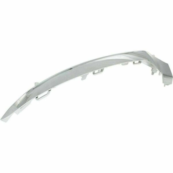 Bumper Moulding Front Driver Side Mercedes C400 2015 With Amg Pkg Chrome , MB1046121 - Image 3