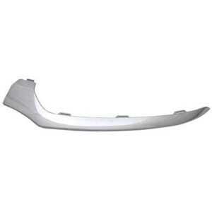 Bumper Moulding Front Driver Side Mercedes C400 2015 With Amg Pkg Chrome , MB1046121