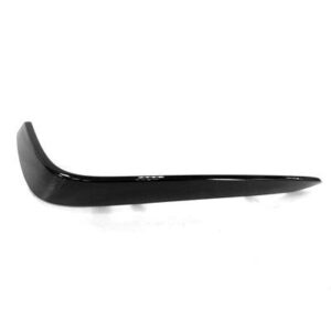 Bumper Moulding Front Outer Driver Side Mercedes C63 Amg 2015-2018 Painted Black , MB1046125