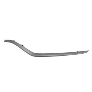 Bumper Moulding Front Outer Driver Side Mercedes C63 Amg 2015-2018 Painted Silver , MB1046126