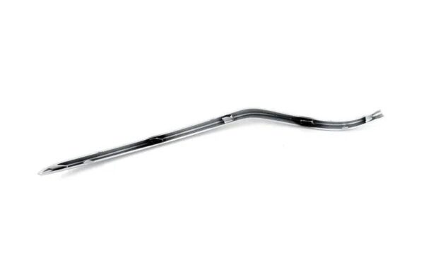 Bumper Moulding Front Outer Passenger Side Mercedes C63 Amg 2015-2018 Painted Silver , MB1047126 - Image 3