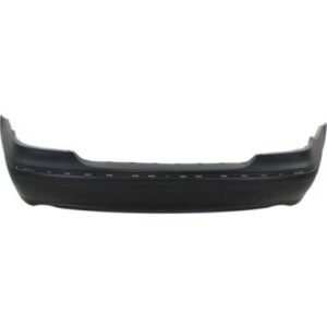 Bumper Rear Mercedes E350 2007-2009 Primed Without Sensor Without Amg Pkg With Sport With Dual Exht Sedan , MB1100244