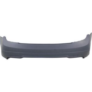 Bumper Rear Mercedes C250 2012-2014 Primed Without Sensor With Sport Pkg Coupe/Sedan , MB1100287