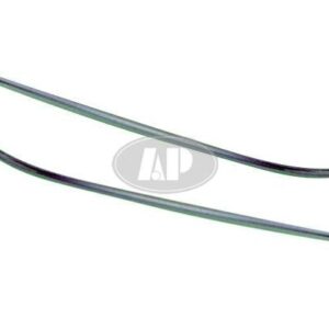 Bumper Moulding Outer Rear Passenger Side Mercedes S500 2000-2006 Chrome (Small) , MB1147103