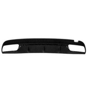 Bumper Lower Rear Mercedes C63 Amg 2015-2018 Without Amg Carbon Fiber Texture Black , MB1195113