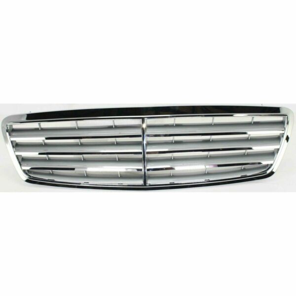 Grille Mercedes Clk55 Amg 2003-2006 Chrome/Silver With Sport Pkg (Avngrd/Elgns) , MB1200142 - Image 2