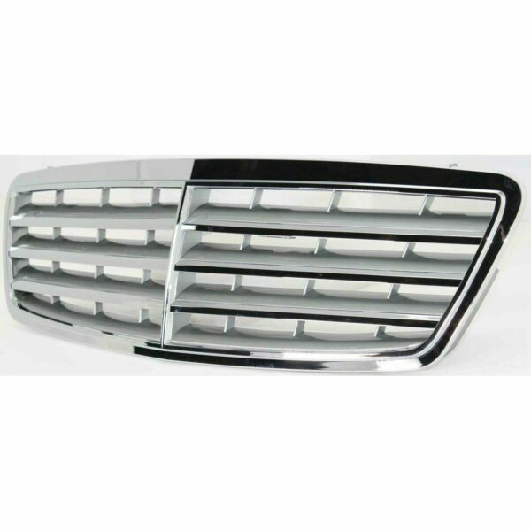 Grille Mercedes Clk55 Amg 2003-2006 Chrome/Silver With Sport Pkg (Avngrd/Elgns) , MB1200142 - Image 3