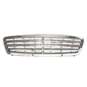 Grille Mercedes Clk55 Amg 2003-2006 Chrome/Silver With Sport Pkg (Avngrd/Elgns) , MB1200142