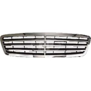 Grille Mercedes C350 2006-2007 Chrome/Black (Avngrd/Elgns) , MB1200143